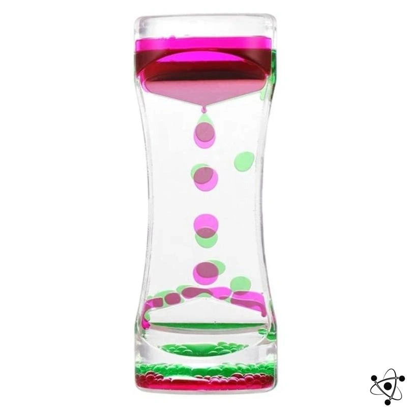 Hourglass Oil Science Decor