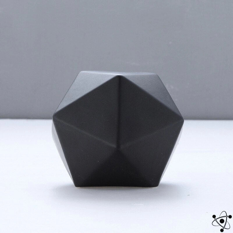Icosahedron Sculpture Science Decor