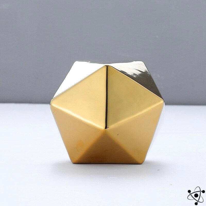 Icosahedron Sculpture Science Decor