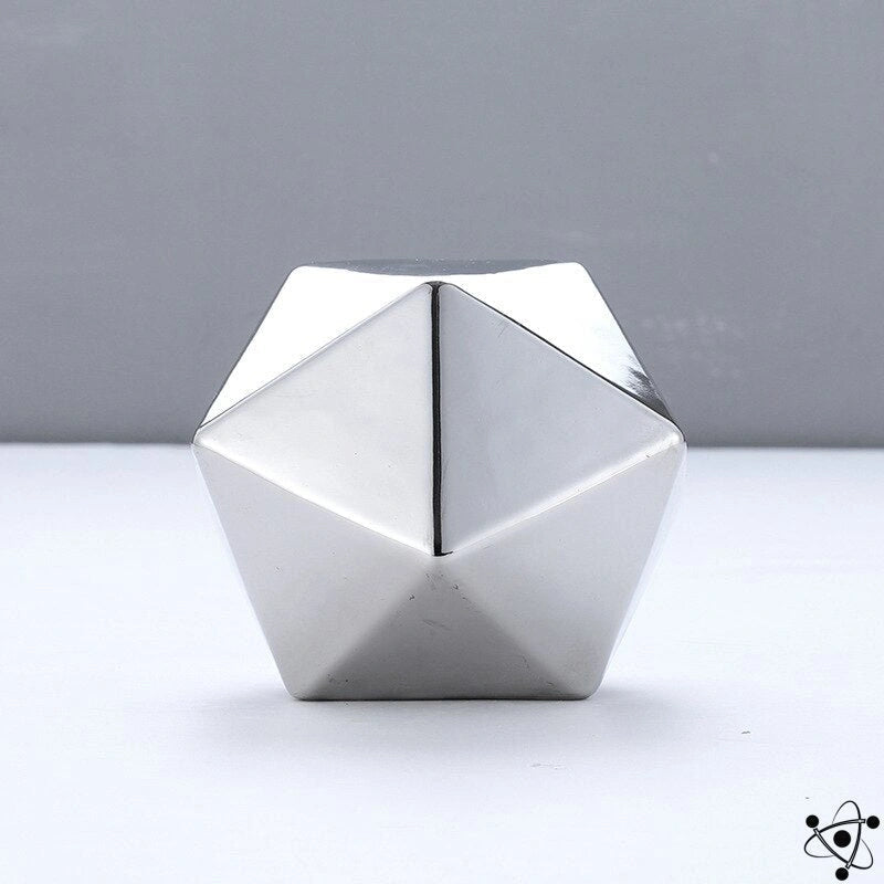 Icosahedron Sculpture Science Decor