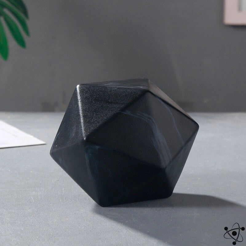 Icosahedron Sculpture Science Decor