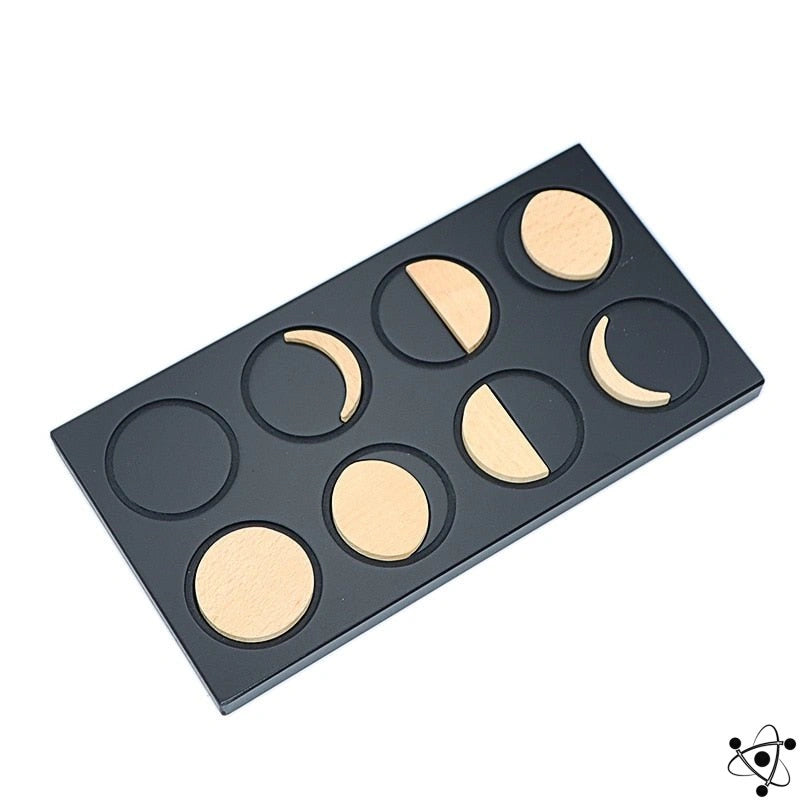 Lunar Phase Puzzle Science Decor