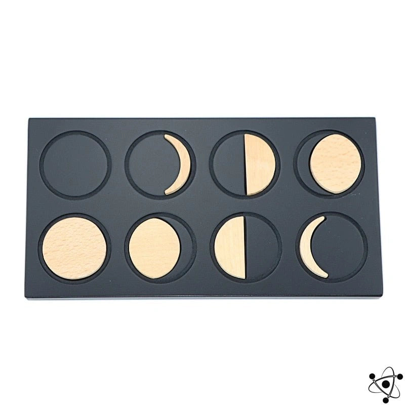 Lunar Phase Puzzle Science Decor