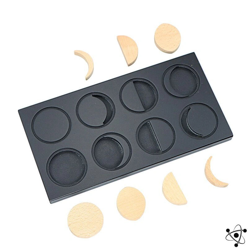 Lunar Phase Puzzle Science Decor