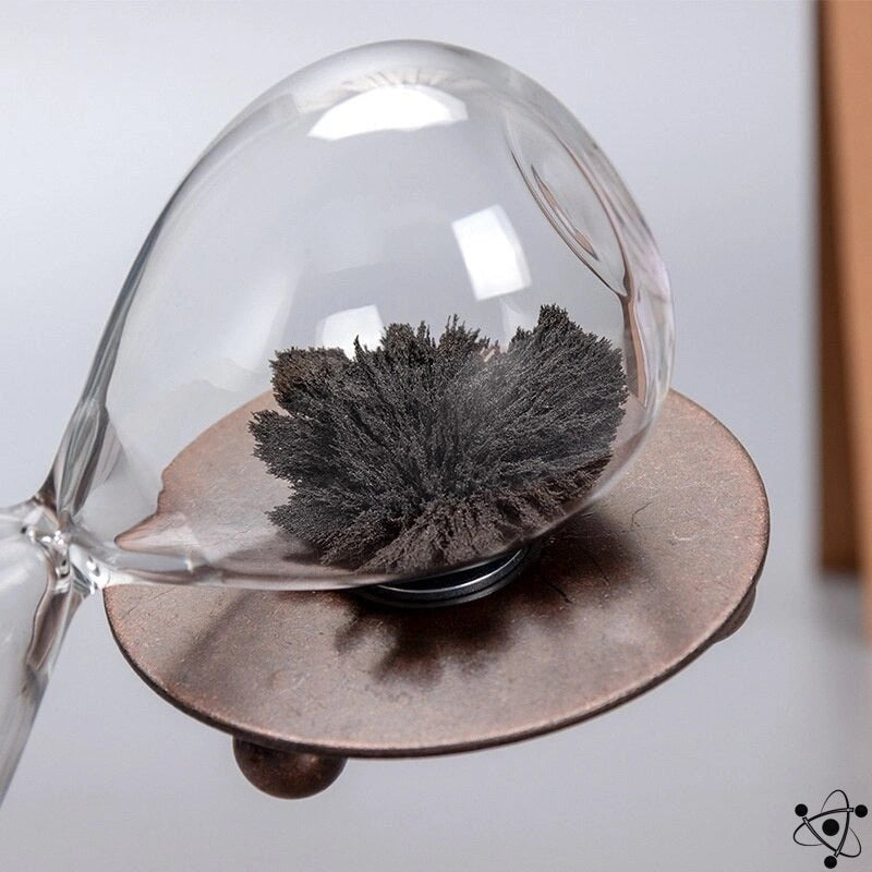 Magnetic Hourglass Copper Base Science Decor