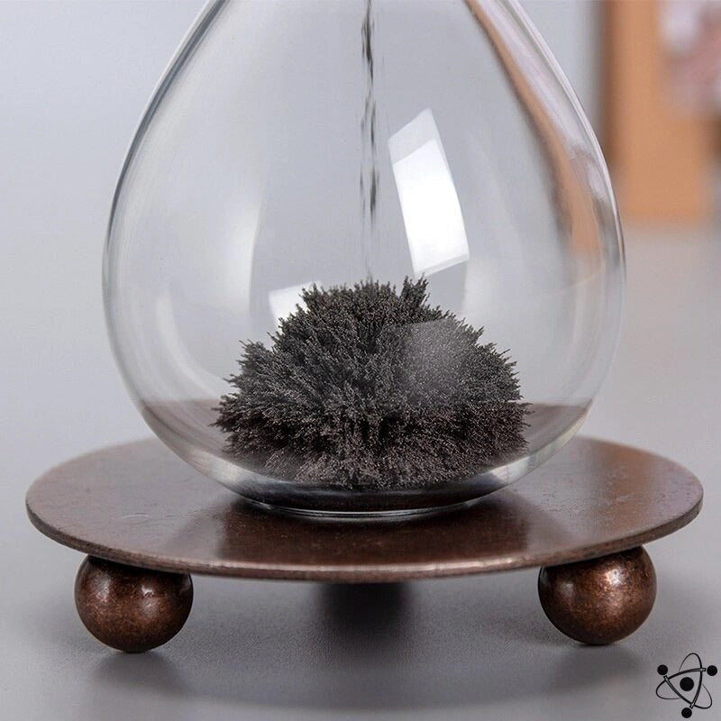 Magnetic Hourglass Copper Base Science Decor