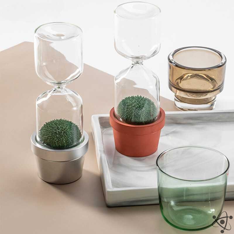 Magnetic Hourglass Science Decor