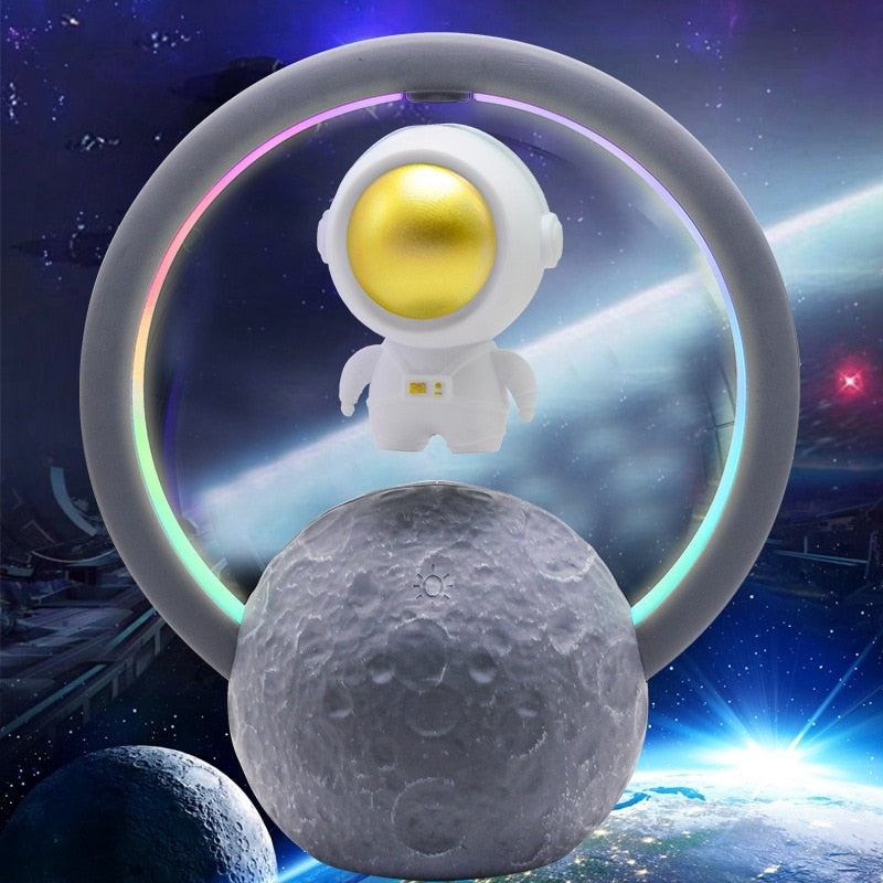 Magnetic Levitation Bluetooth Speaker Astronaut Science Decor