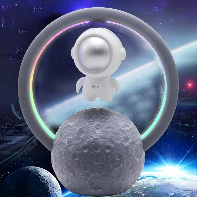 Magnetic Levitation Bluetooth Speaker Astronaut Science Decor
