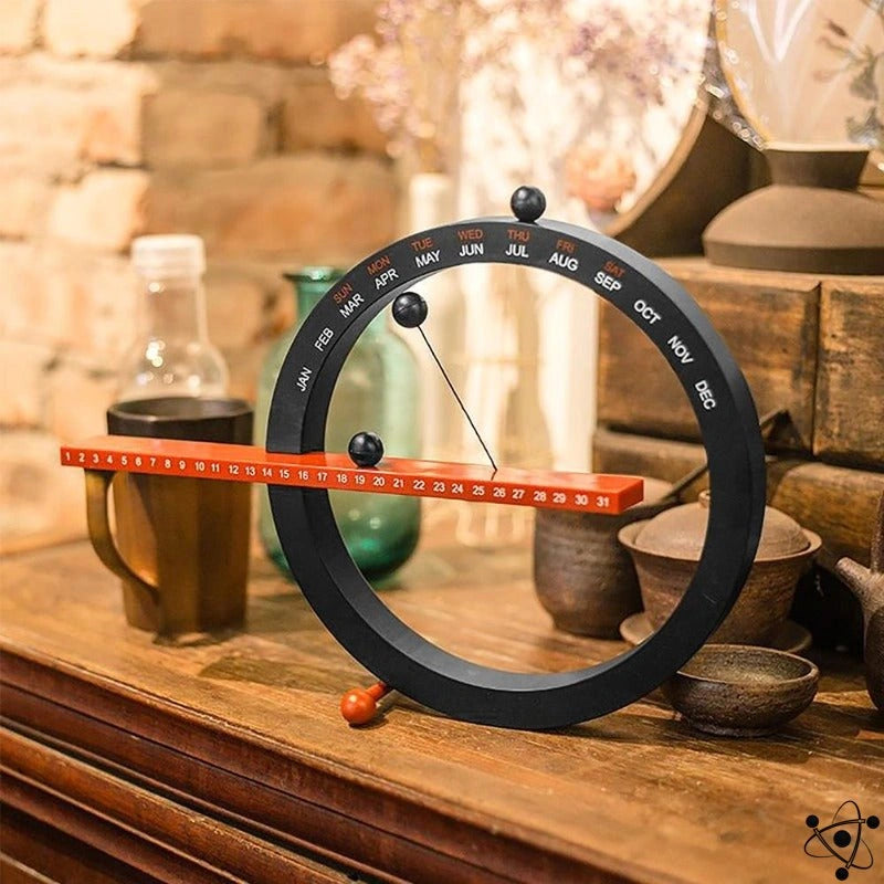 Magnetic Perpetual Calendar Science Decor