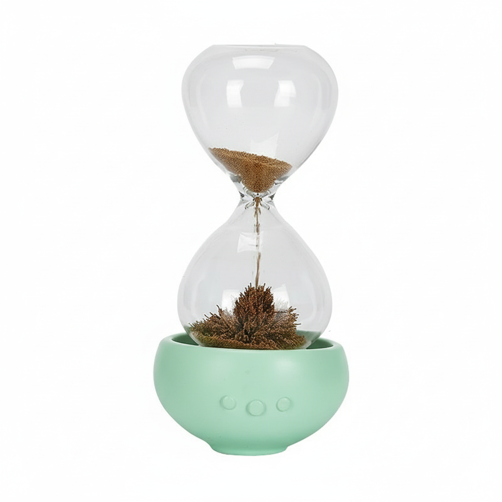Magnetic Hourglass Fun Science Decor