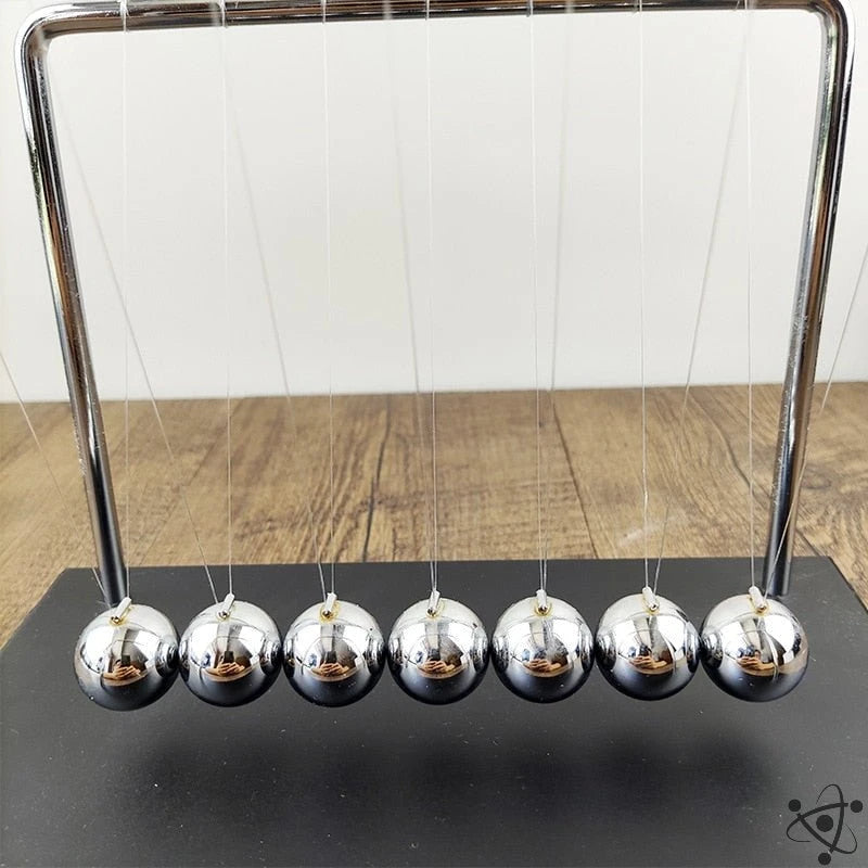 Metal Newton's Cradle Science Decor