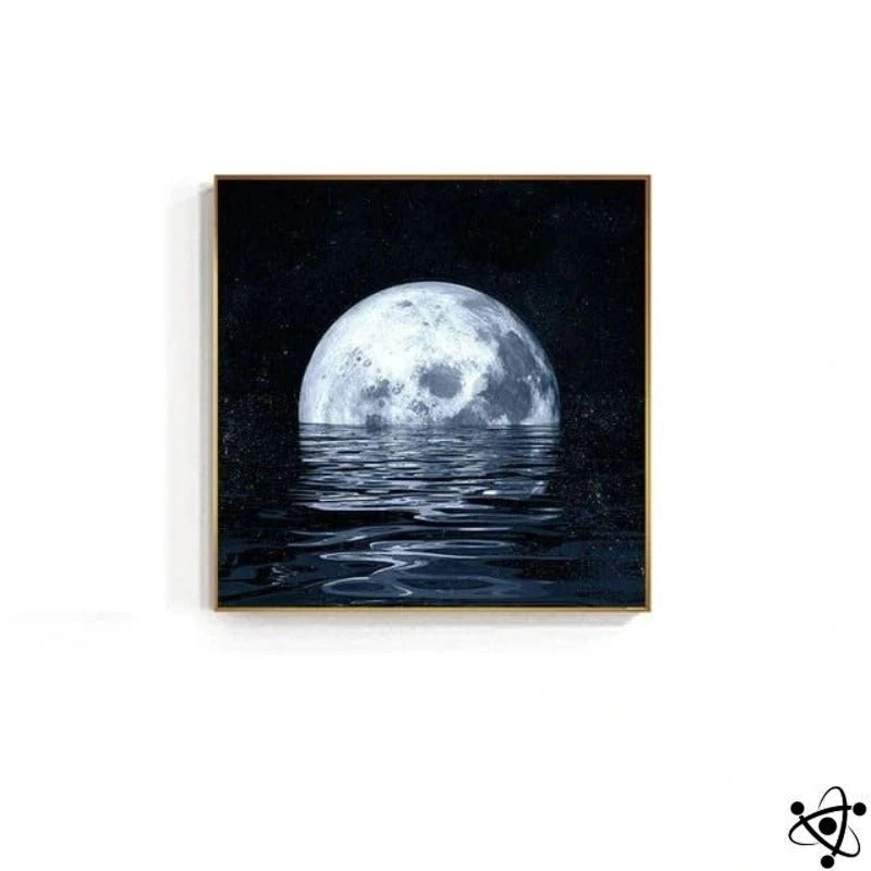 Moonlight Poster Science Decor