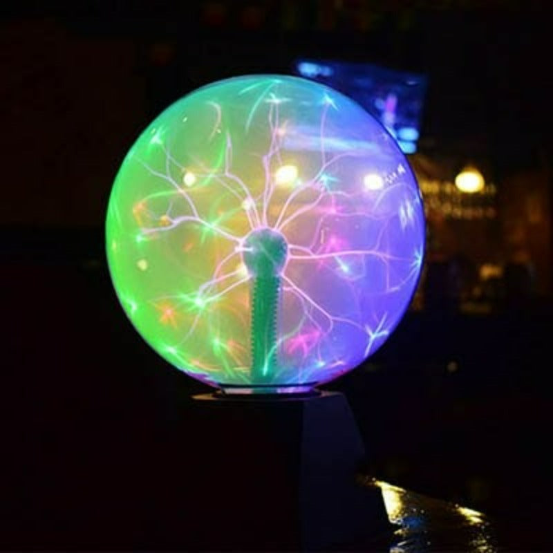 Multicolor Plasma Lamp Science Decor