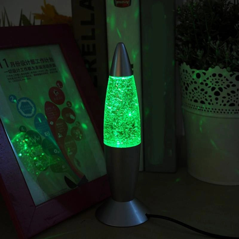 Multicolored Lava Lamp Science Decor