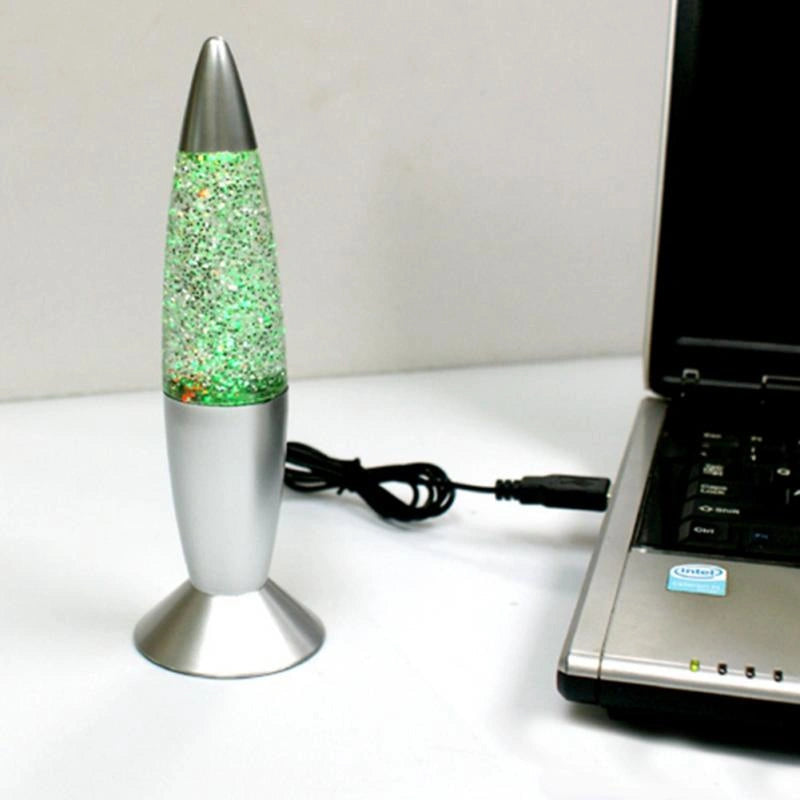 Multicolored Lava Lamp Science Decor