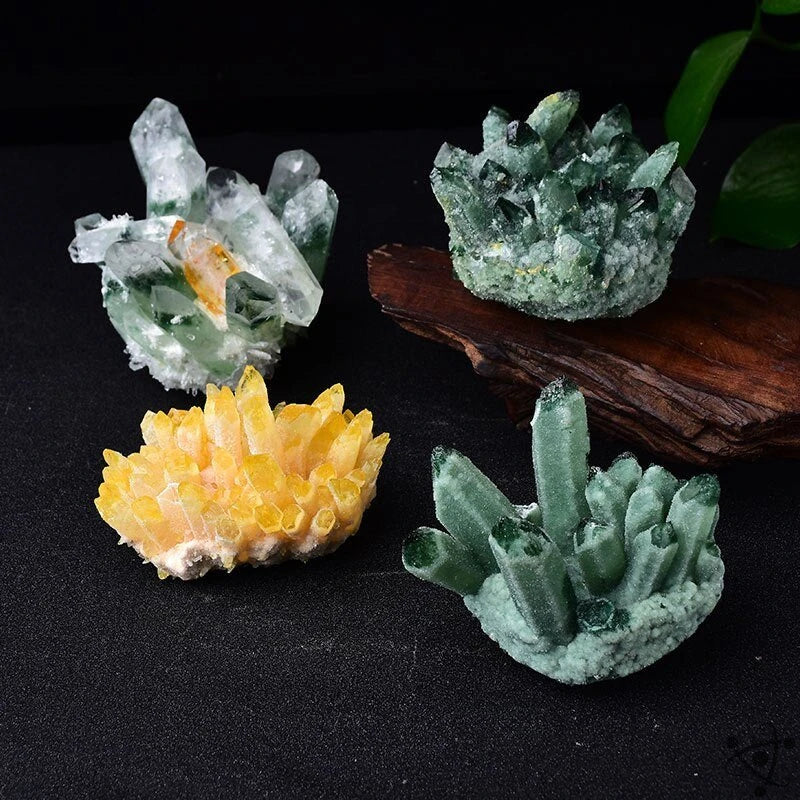 Natural Crystal Cluster Science Decor