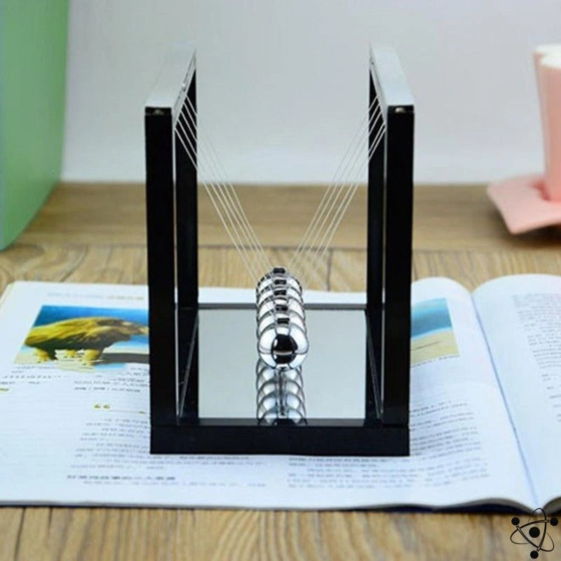 Newton's Pendulum Mirror Science Decor