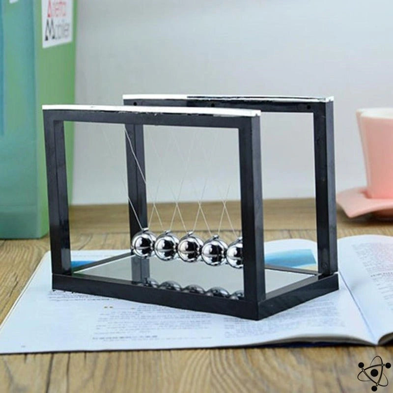 Newton's Pendulum Mirror Science Decor