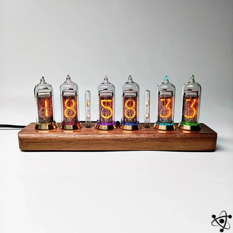 Nixie Six Tubes Bluetooth Clock Science Decor