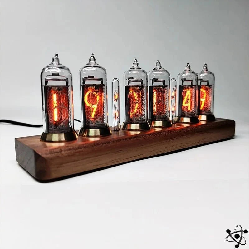Nixie Six Tubes Bluetooth Clock Science Decor
