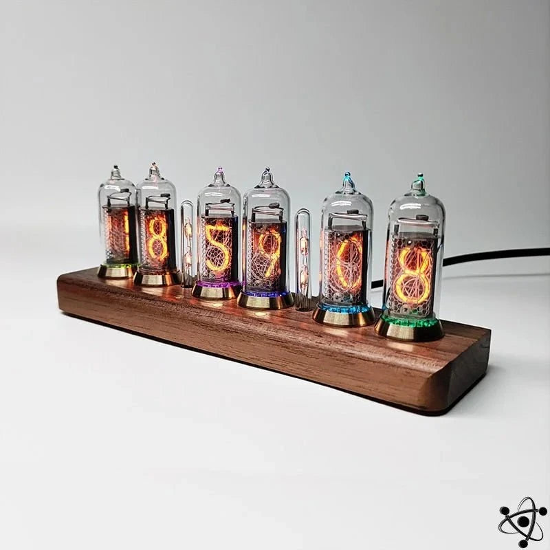 Nixie Six Tubes Bluetooth Clock Science Decor