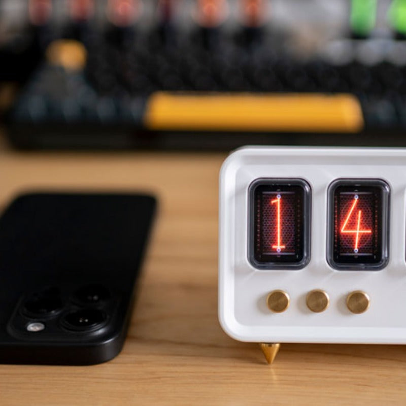 Nixie Tube Clock Digital RGB Science Decor