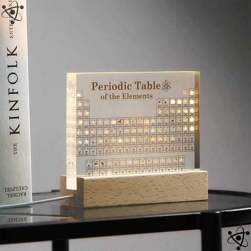 Periodic Table Of Elements Lamp Science Decor