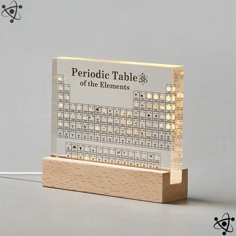 Periodic Table Of Elements Lamp Science Decor