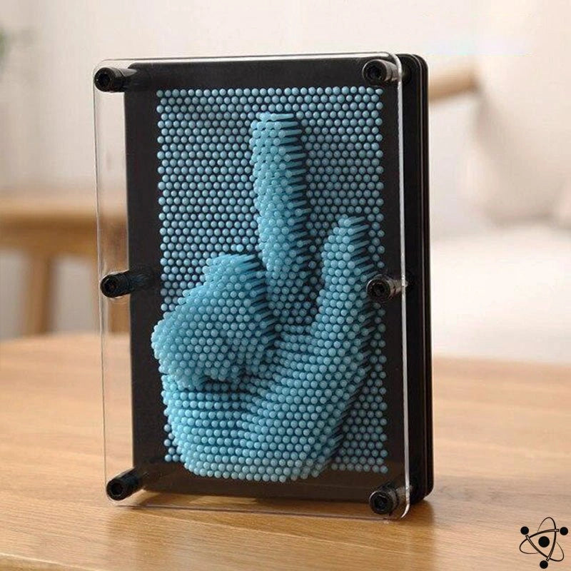 Pin Art Sculpture 3D Science Decor