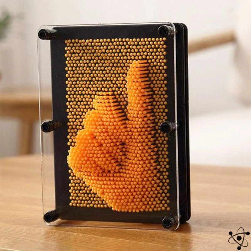 Pin Art Sculpture 3D Science Decor