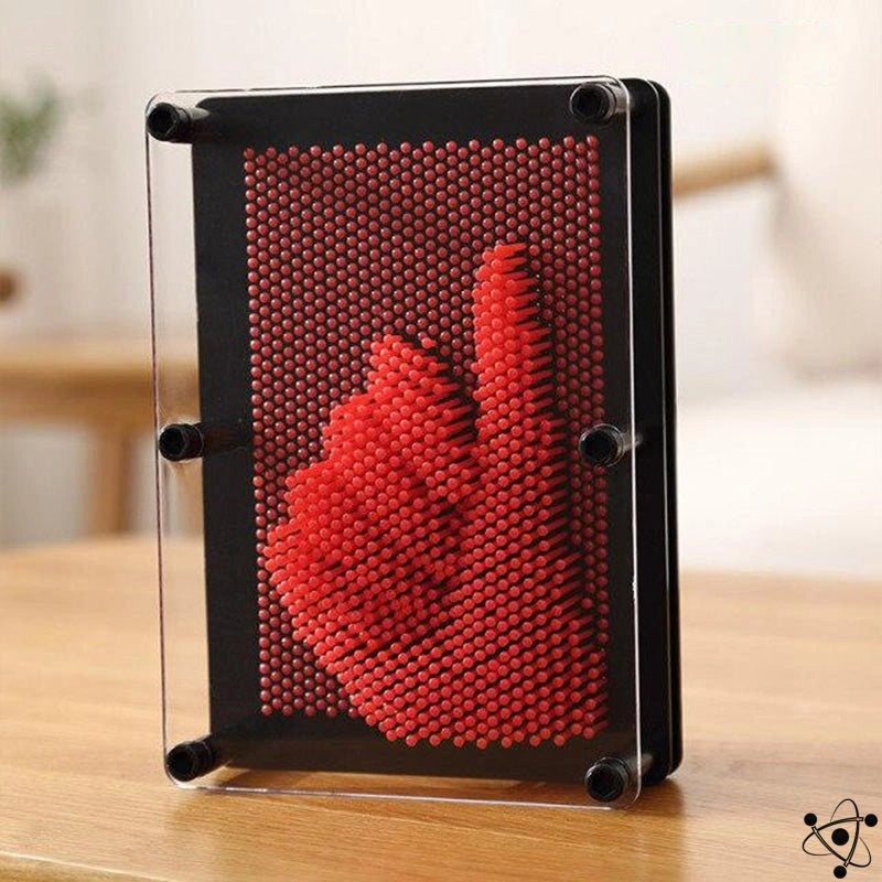 Pin Art Sculpture 3D Science Decor