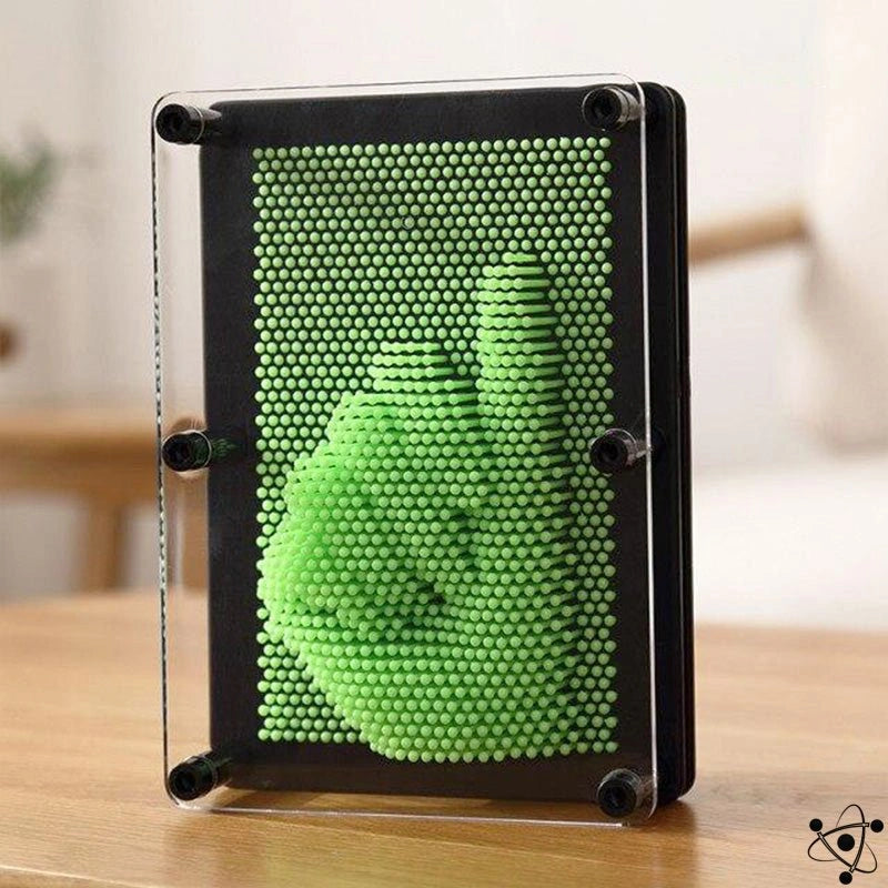Pin Art Sculpture 3D Science Decor