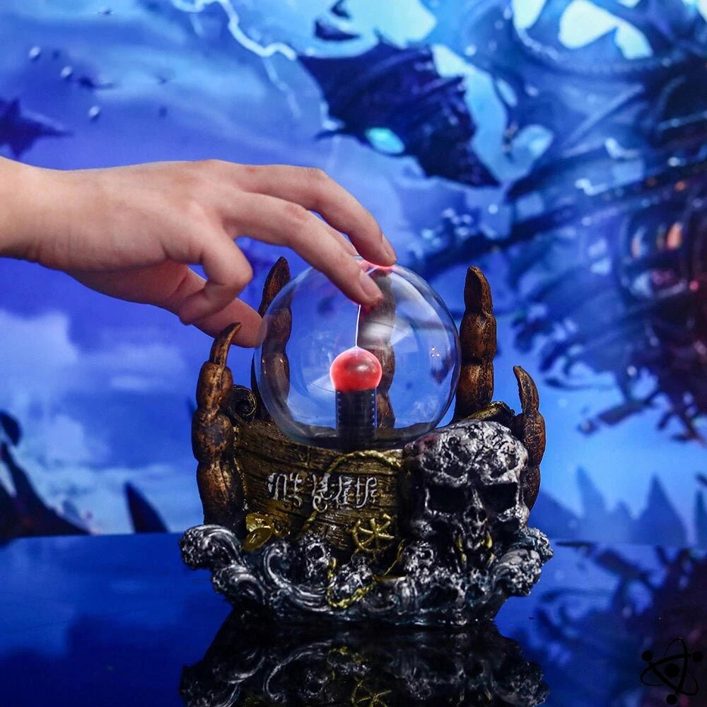 Plasma Lamp Demonic Hand Science Decor