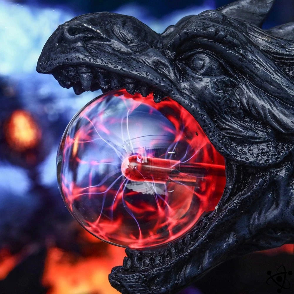 Plasma Lamp Dragon Head Science Decor