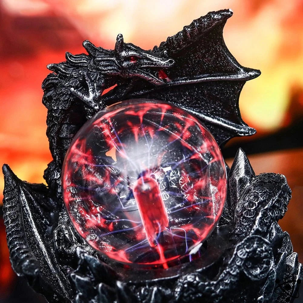 Plasma Lamp Dragon Science Decor