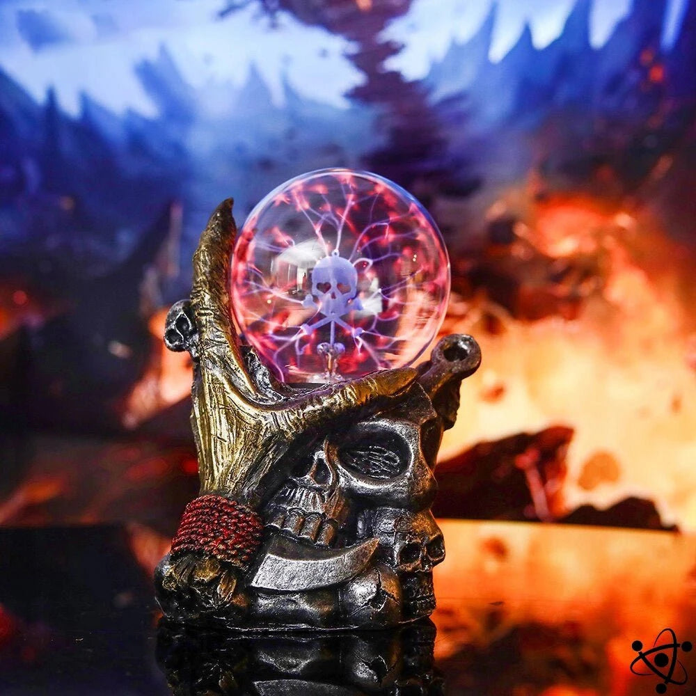 Plasma Lamp Pirate Hand Science Decor
