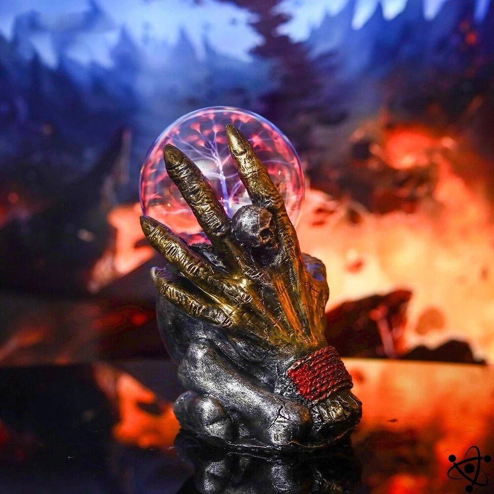 Plasma Lamp Pirate Hand Science Decor