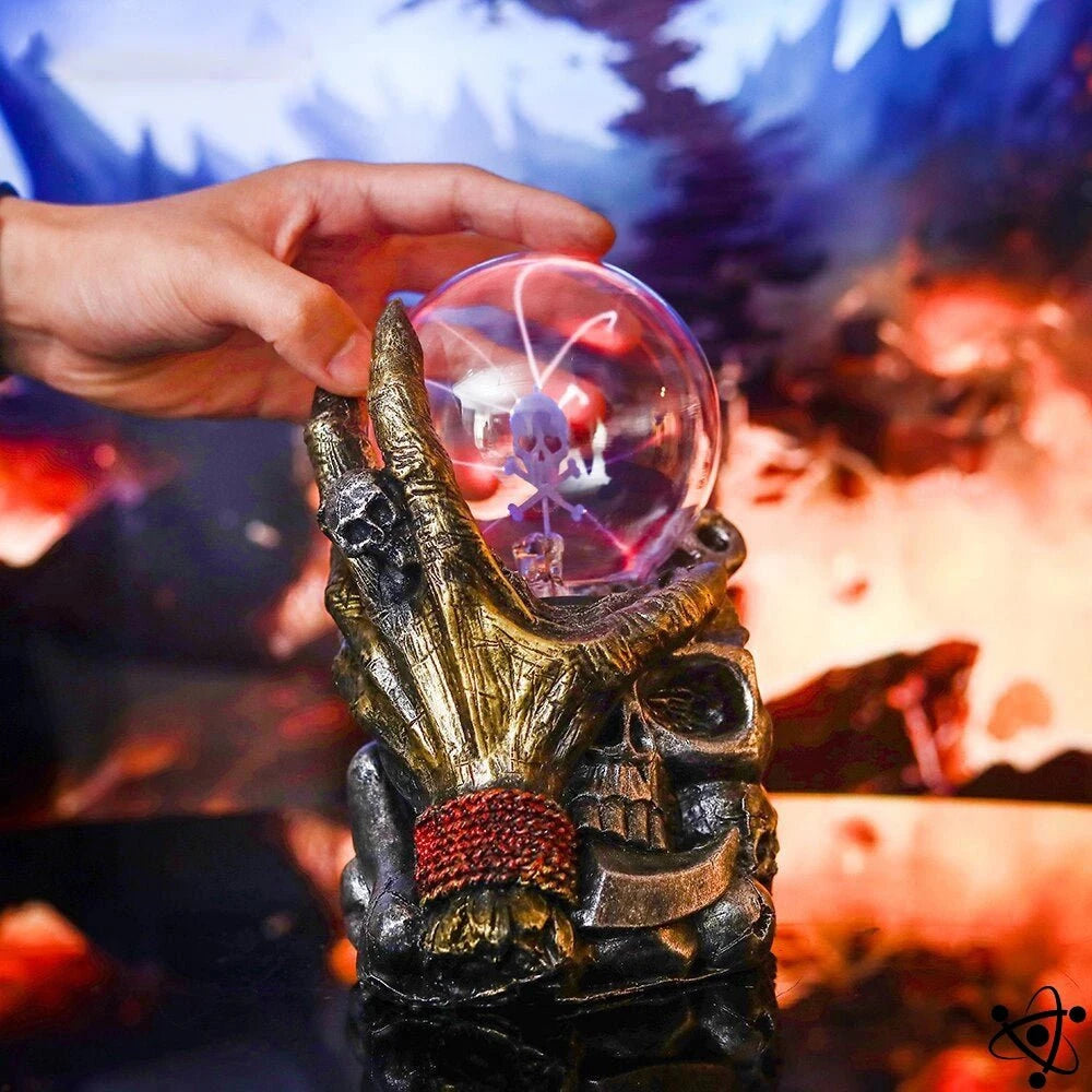 Plasma Lamp Pirate Hand Science Decor