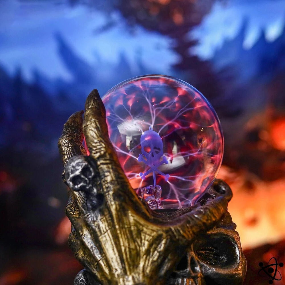 Plasma Lamp Pirate Hand Science Decor
