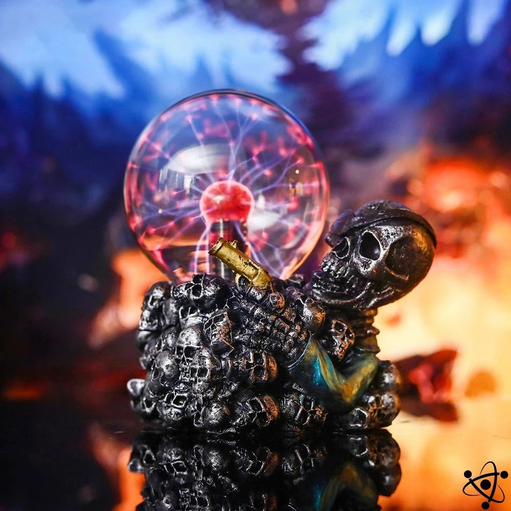 Plasma Lamp Zombie Revolver Science Decor