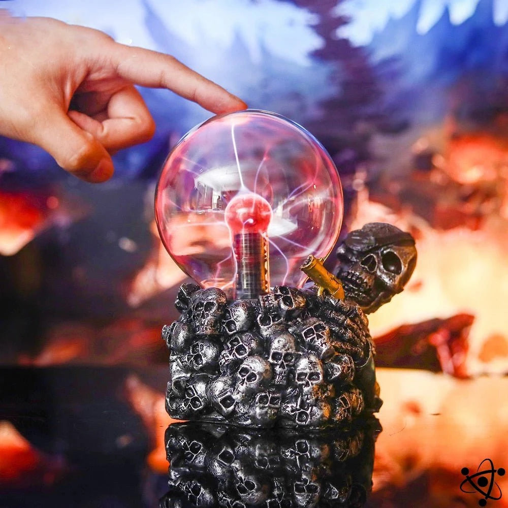 Plasma Lamp Zombie Revolver Science Decor