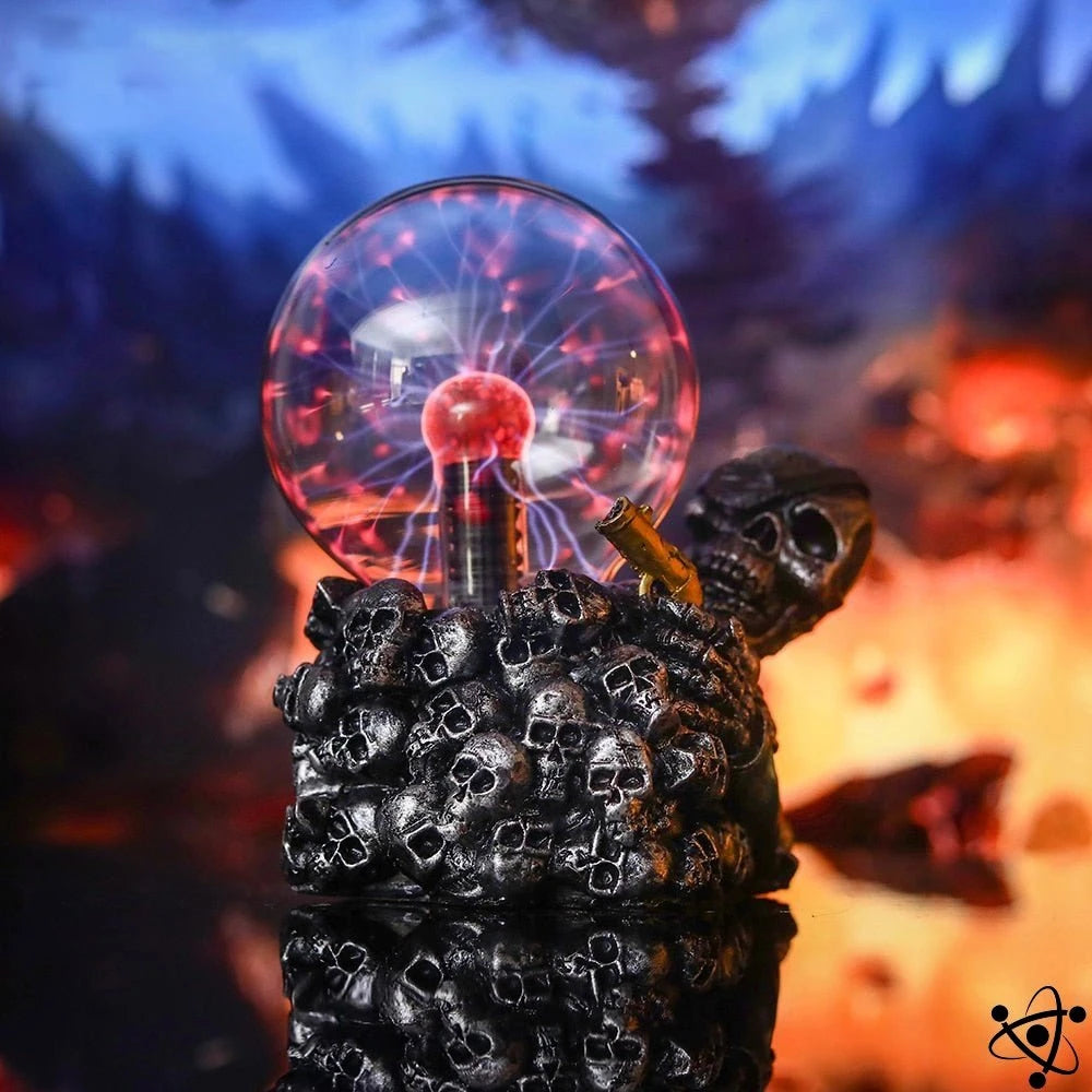 Plasma Lamp Zombie Revolver Science Decor