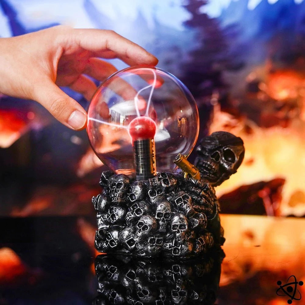 Plasma Lamp Zombie Revolver Science Decor