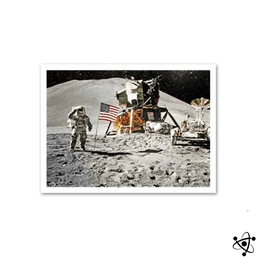 Poster Astronaut Apollo 15 Science Decor