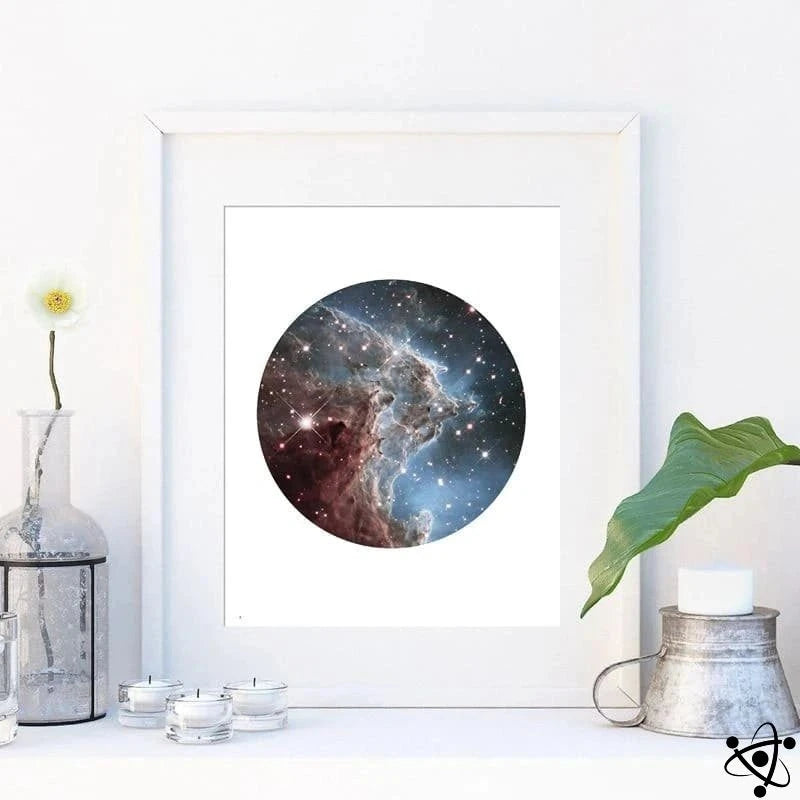 Poster Nebula Of The Head Of The Monkey Science Decor