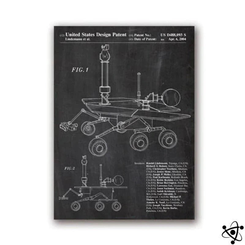 Poster Scientific Rover Opportunity Science Decor