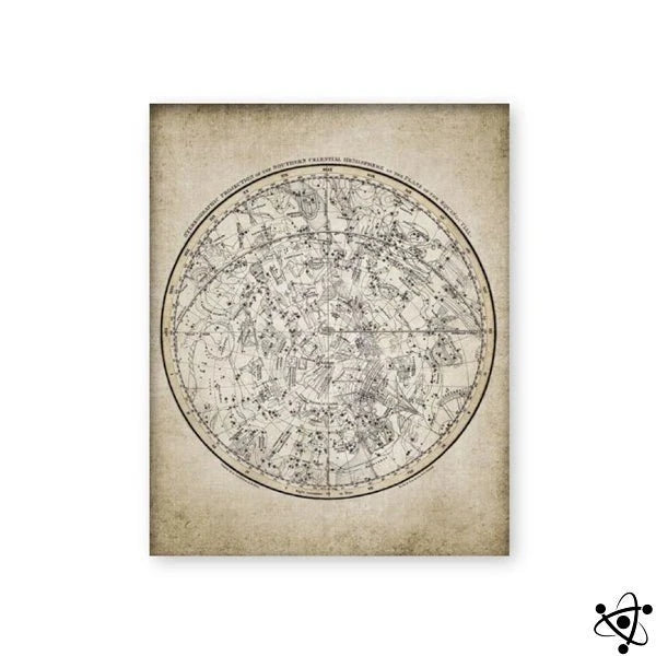 Posters Astronomical Cards From The 19Th Century Science Decor