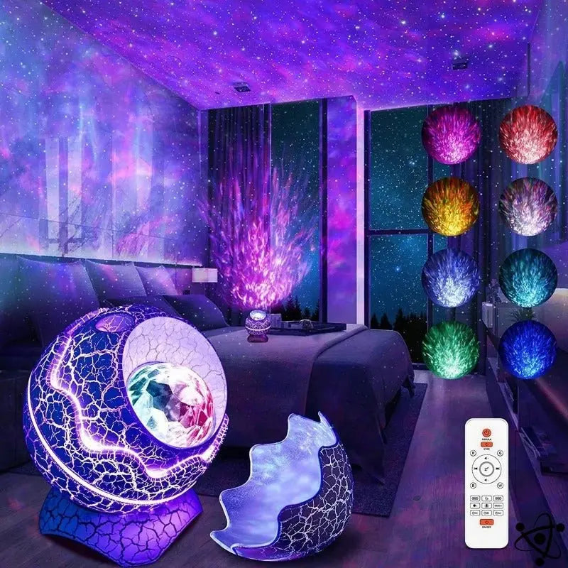 Projector Galaxy Aurora Borealis Egg Science Decor