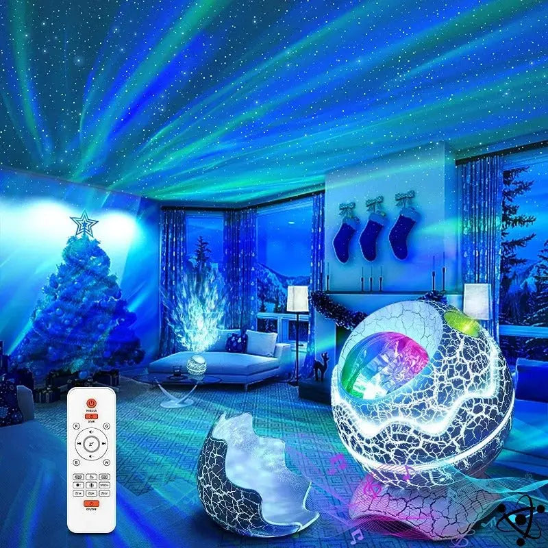 Projector Galaxy Aurora Borealis Egg Science Decor